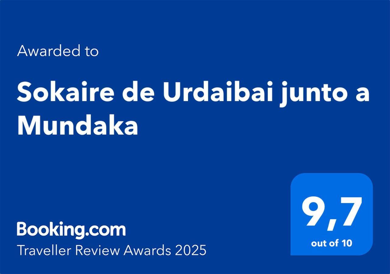 شقة Sokaire De Urdaibai Junto A Mundaka Sukarrieta المظهر الخارجي الصورة